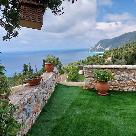 Villa Nereid Glafki - Enjoy Summer Sunsets Айос-Никитас Экстерьер фото