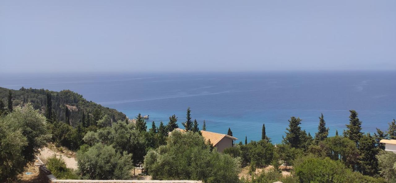 Villa Nereid Glafki - Enjoy Summer Sunsets Айос-Никитас Экстерьер фото