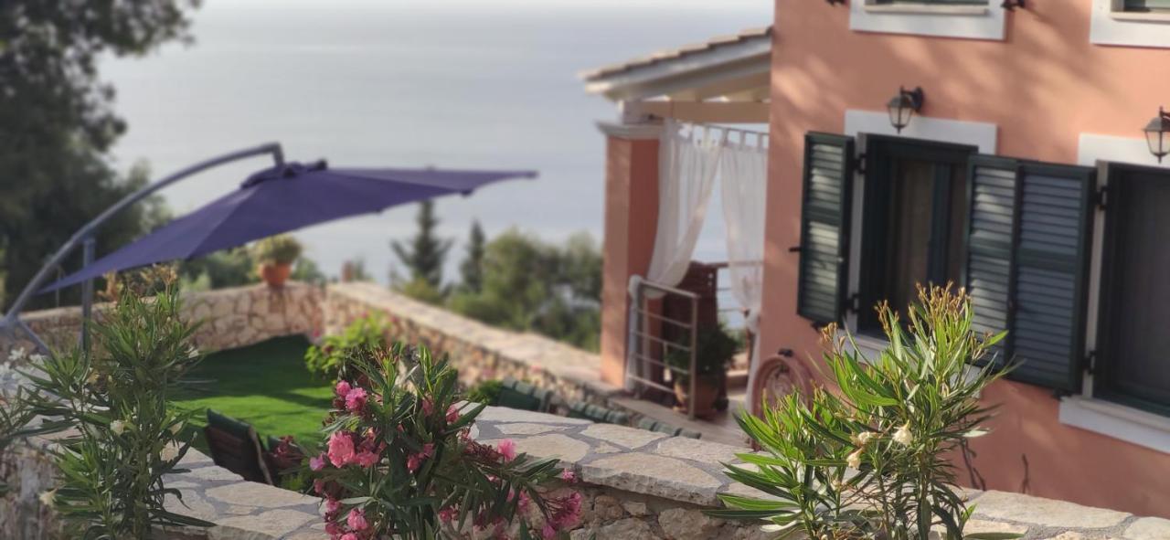 Villa Nereid Glafki - Enjoy Summer Sunsets Айос-Никитас Экстерьер фото